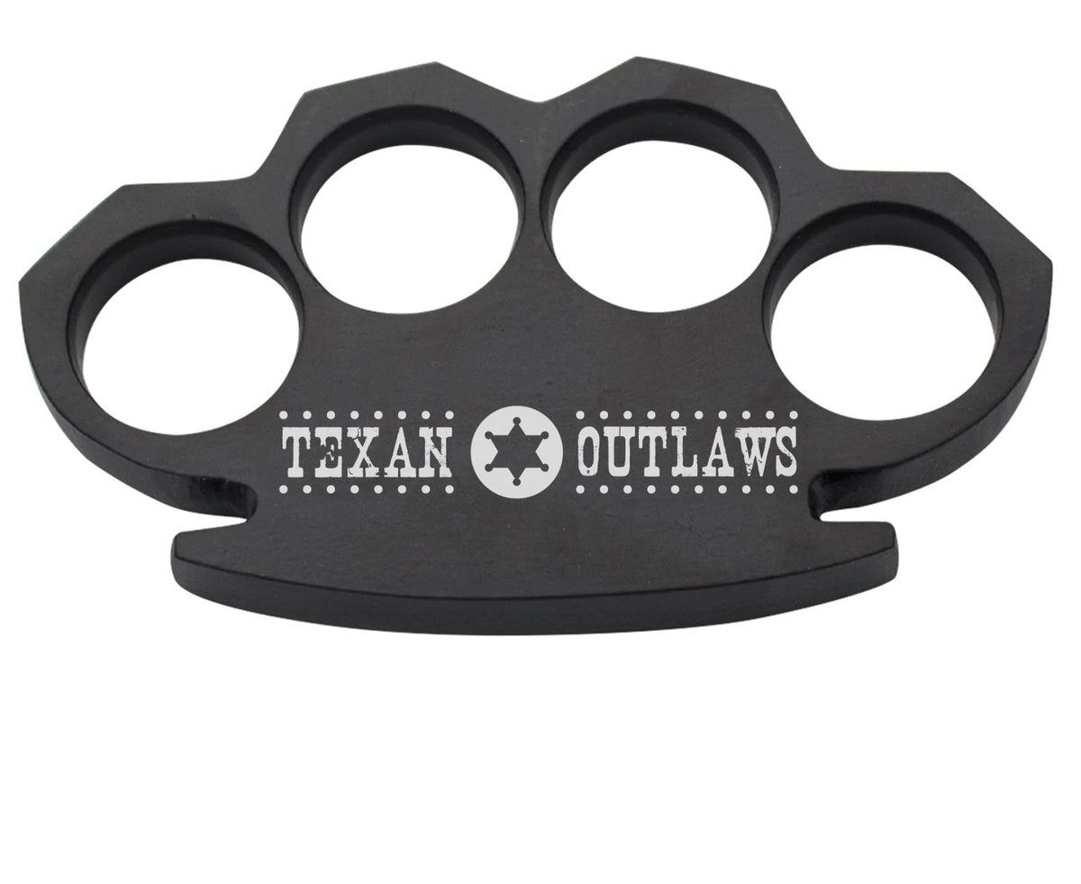 Texan Outlaws Heavy Duty Knuckle Rings Brass Knuckles Duster – AnyTime ...