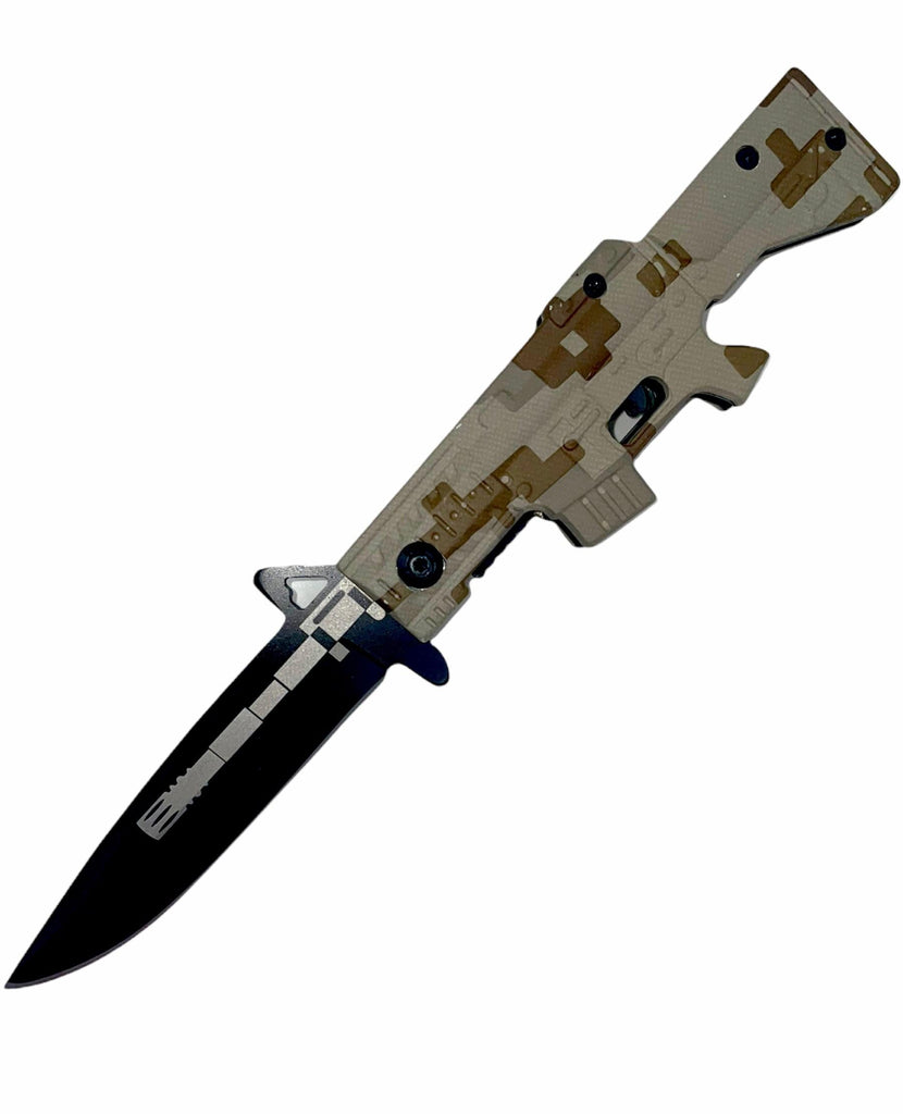 8" AR-15 Pocket Knives - AnyTime Blades