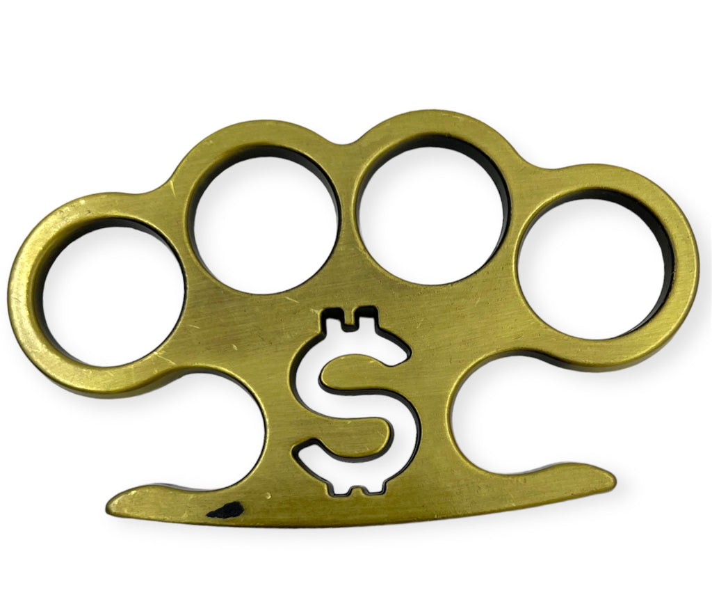 Get That Money Brass Knuckles - AnyTime Blades