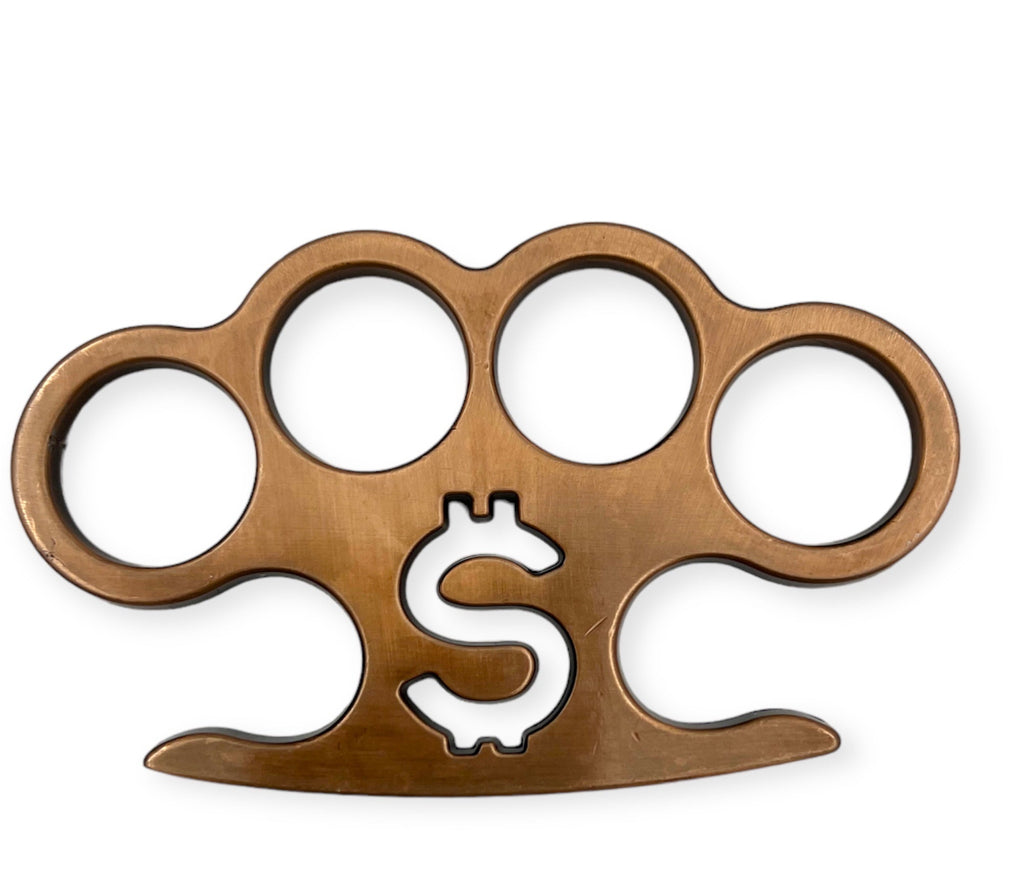 Get That Money Brass Knuckles - AnyTime Blades