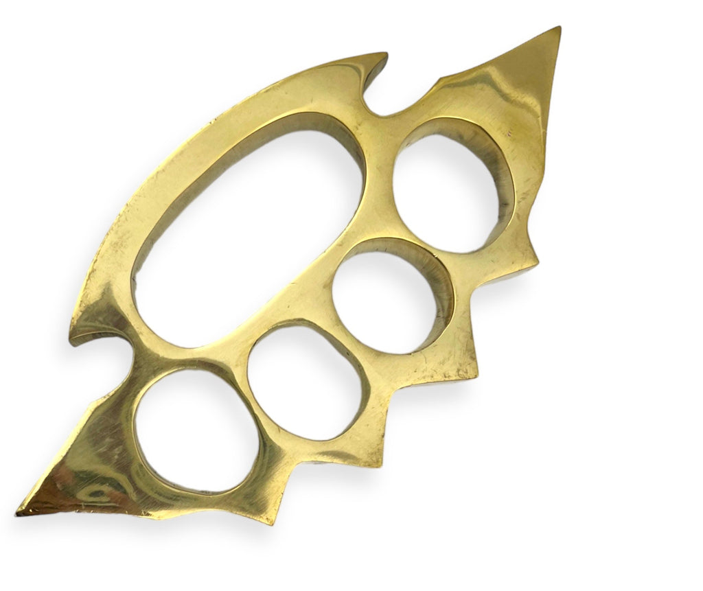 Solid Heavy REAL Brass Knucks - AnyTime Blades