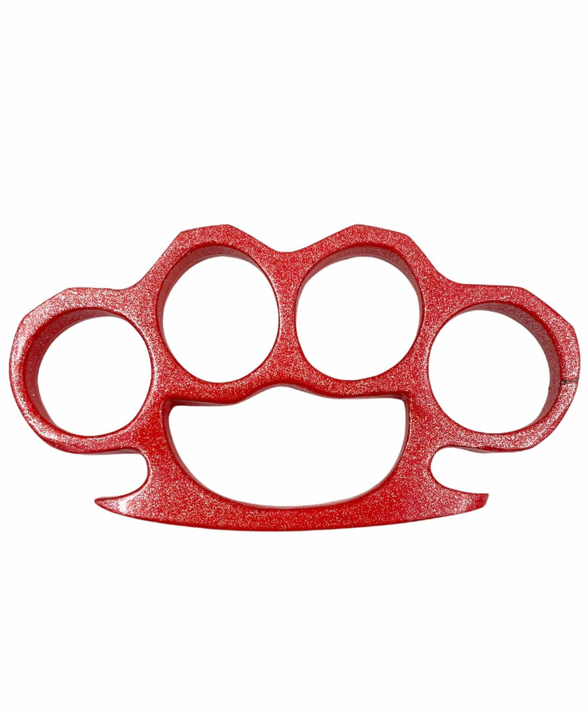 Brass Knuckles Solid Steel - Light Weight - Glitter - Ladies Special - AnyTime Blades