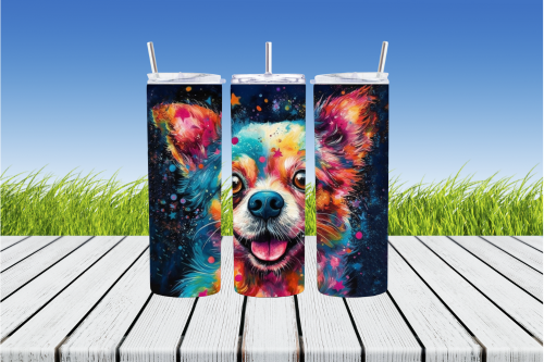 Alcohol Ink Dogs - AnyTime Blades