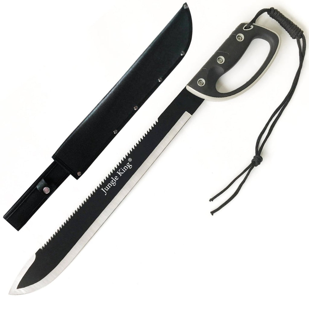 21" Jungle King Machete with Sheath - AnyTime Blades