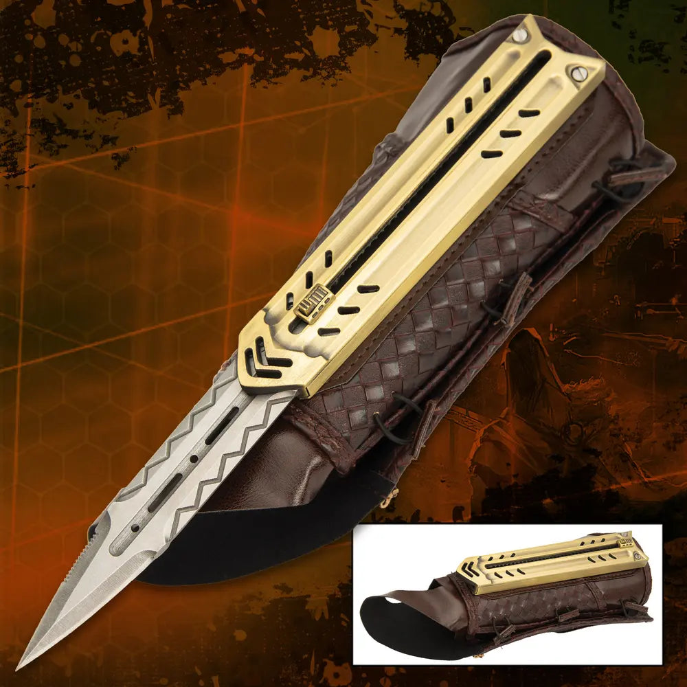 The Assassins Guild Tactical Gauntlet - 12 inches - AnyTime Blades