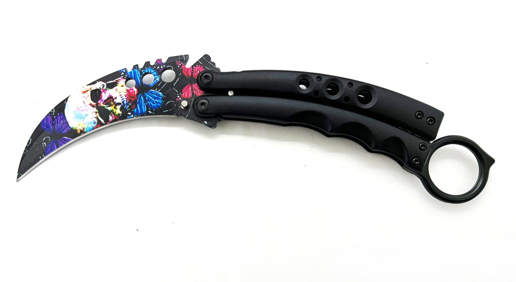 8.5" Butterfly Karambit - Butterfly - AnyTime Blades