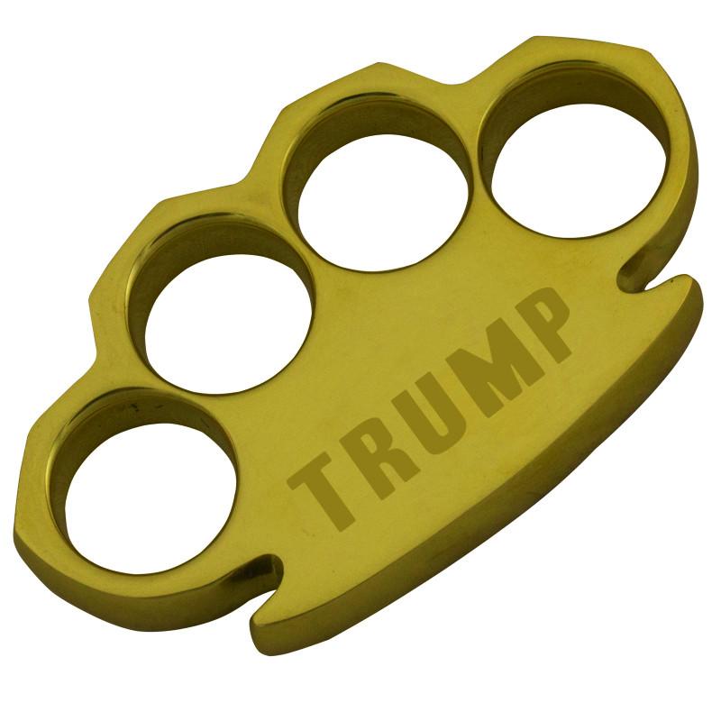 Heavy Duty Real Brass Buckle Paperweight TRUMP - AnyTime Blades