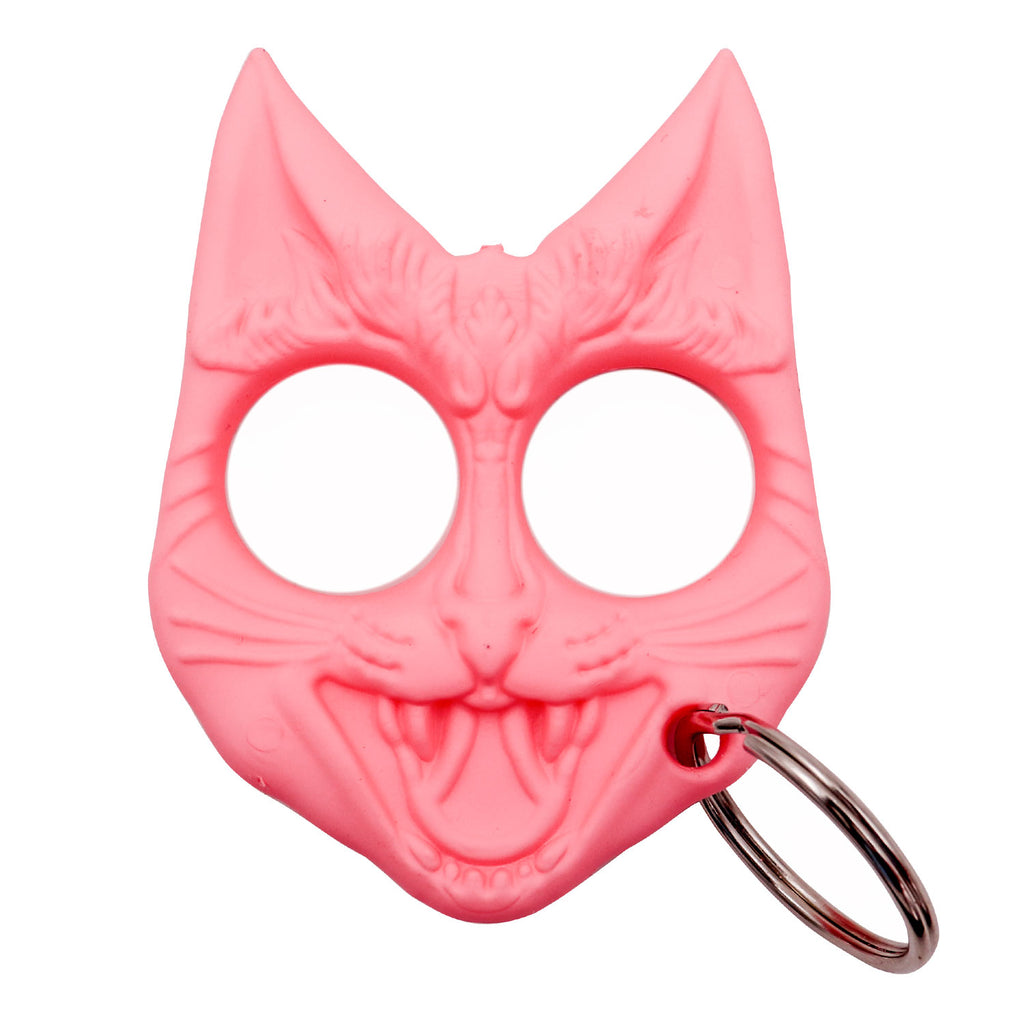 Self Defense Cat Keychain Pink - AnyTime Blades