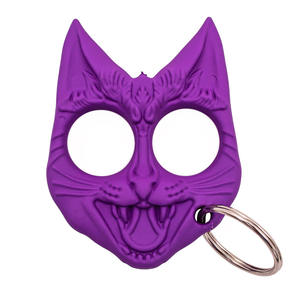 Self Defense Cat Keychain Purple - AnyTime Blades