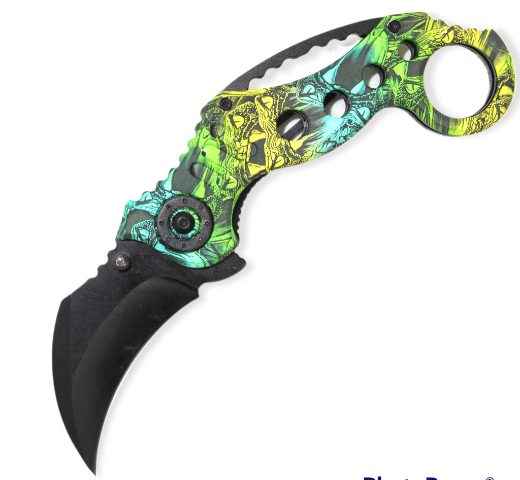 Self-Defense Karambit Knife - Secure Grip & Everyday Carry - Unique Styles