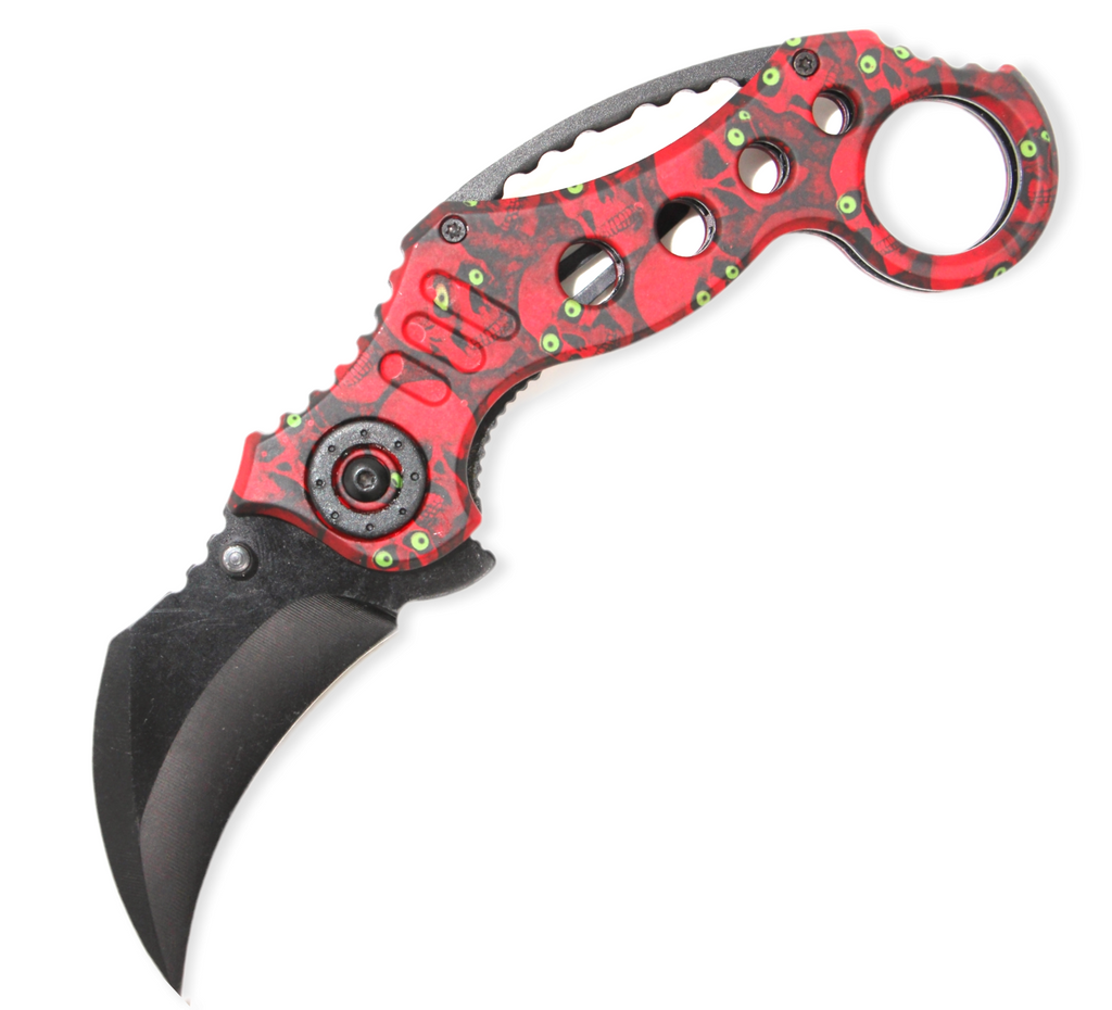 Self-Defense Karambit Knife - Secure Grip & Everyday Carry - Unique Styles

