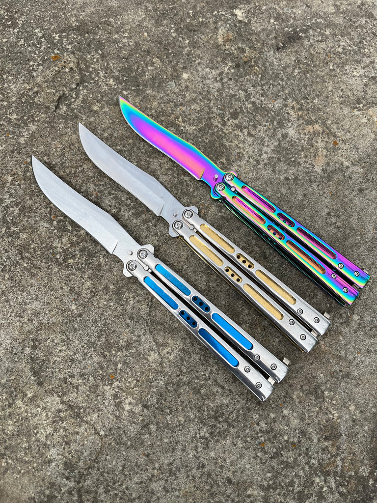 Heavy Duty Balisong Butterfly Knife- Limited Edition - AnyTime Blades