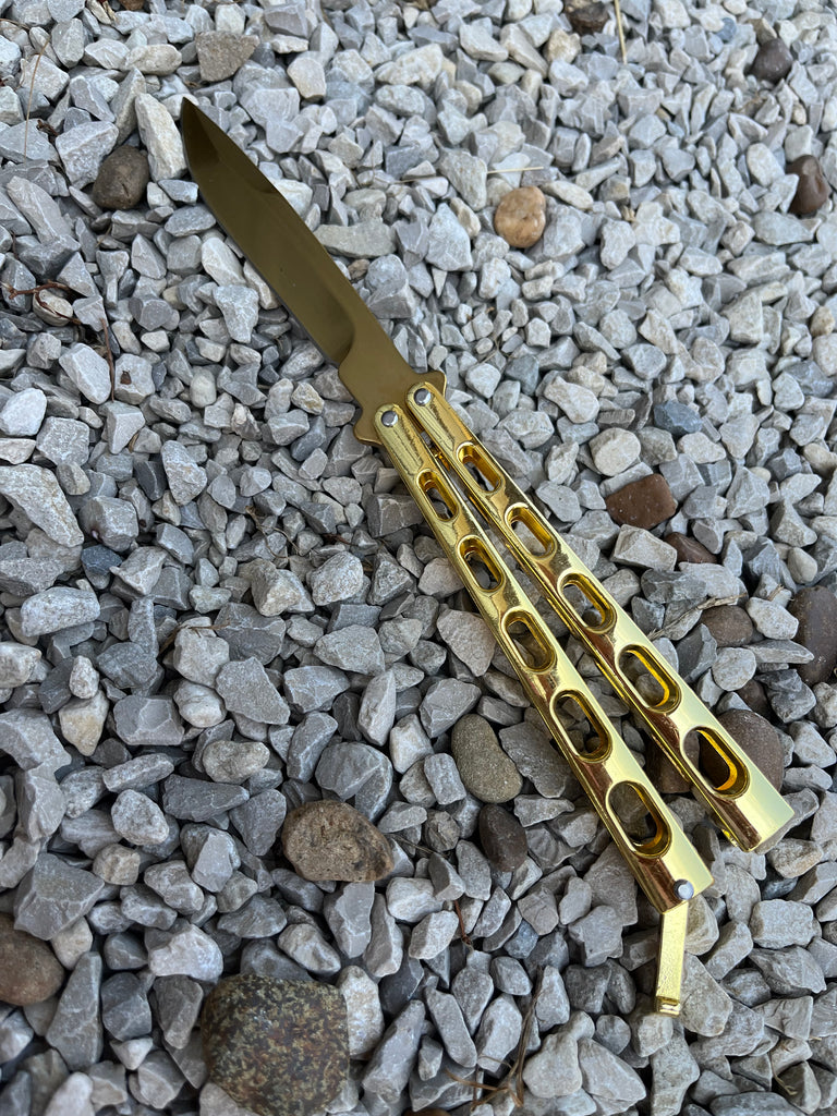 Balisong Butterfly Knife Available in 5 Colors - AnyTime Blades