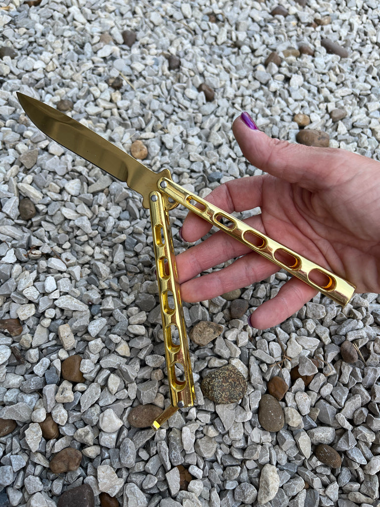 Balisong Butterfly Knife Available in 5 Colors - AnyTime Blades