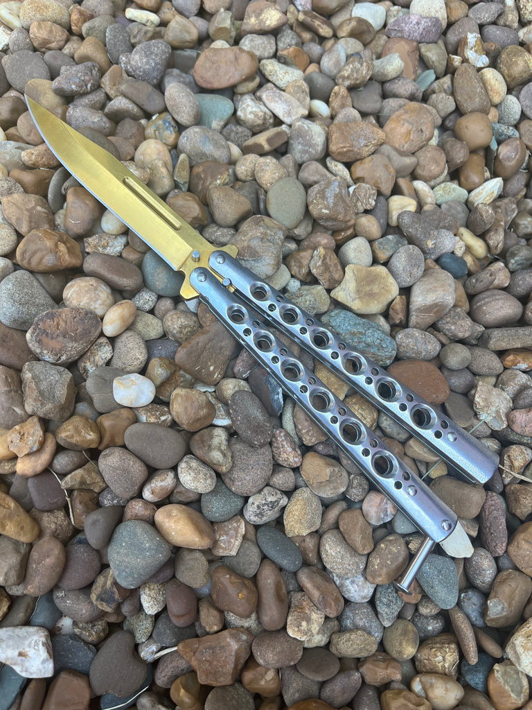 Heavy Duty Balisong Butterfly Knife - AnyTime Blades