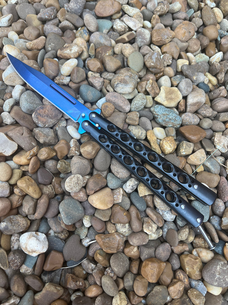 Heavy Duty Balisong Butterfly Knife - AnyTime Blades