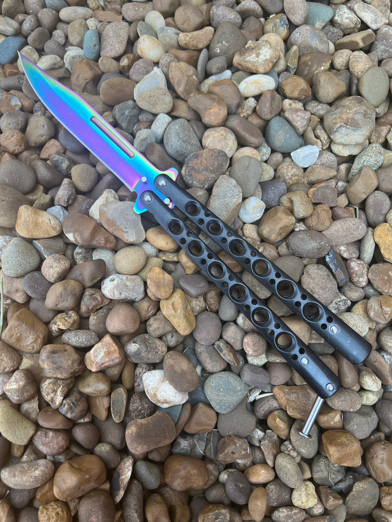 Heavy Duty Balisong Butterfly Knife - AnyTime Blades