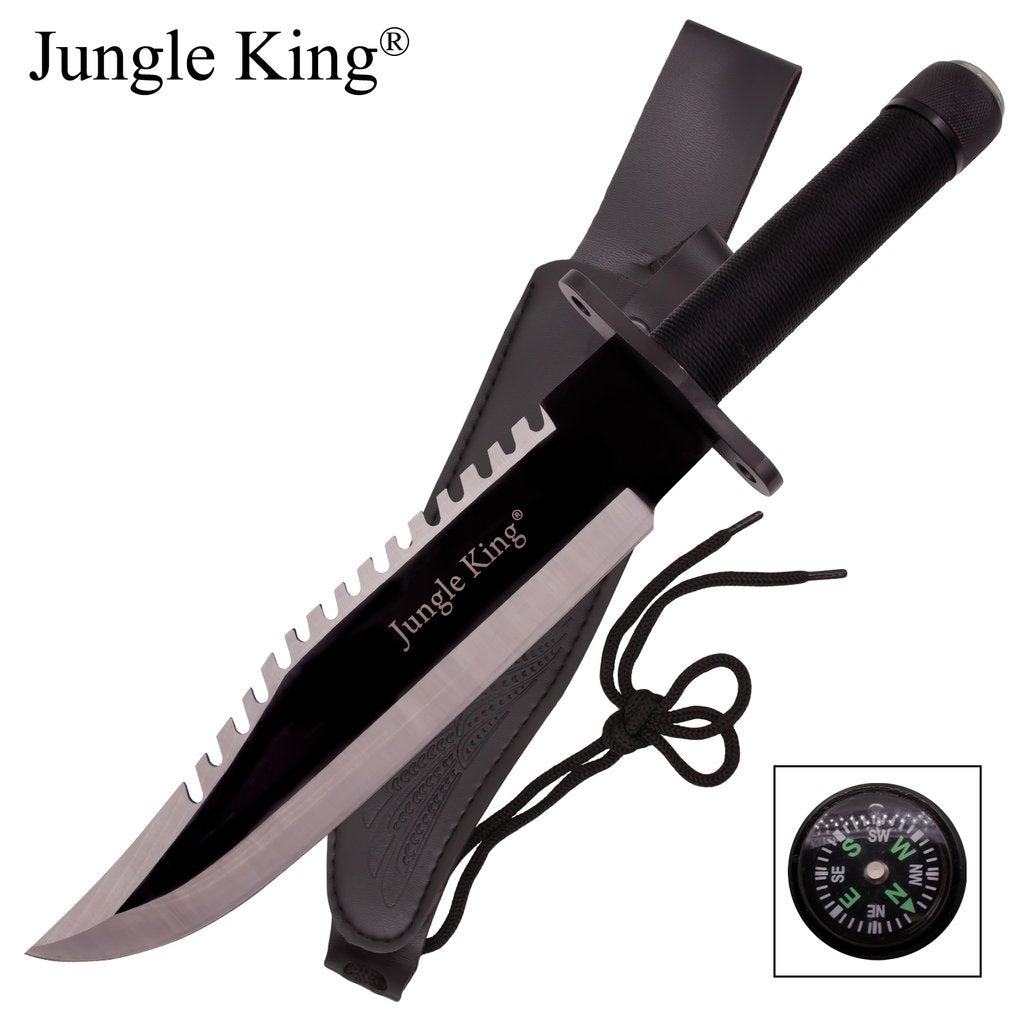 15.25" Rambo Inspired Survival Knife - AnyTime Blades