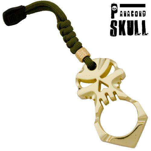 Public Safety Survival Knuckle Keychain Skull Head - AnyTime Blades