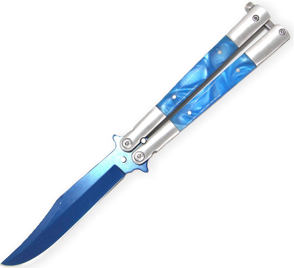 Pearl Essence Butterfly Knife - AnyTime Blades