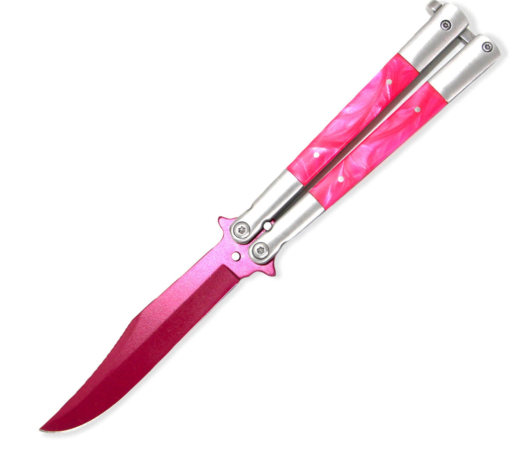 Pearl Essence Butterfly Knife - AnyTime Blades
