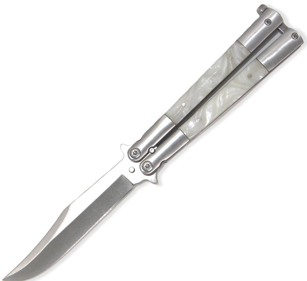 Pearl Essence Butterfly Knife - AnyTime Blades