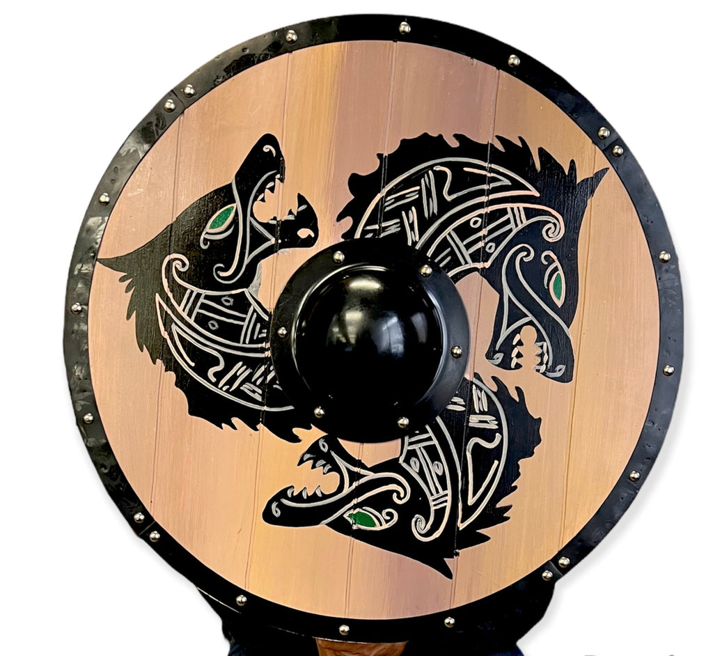 Wooden Fox Shield - AnyTime Blades