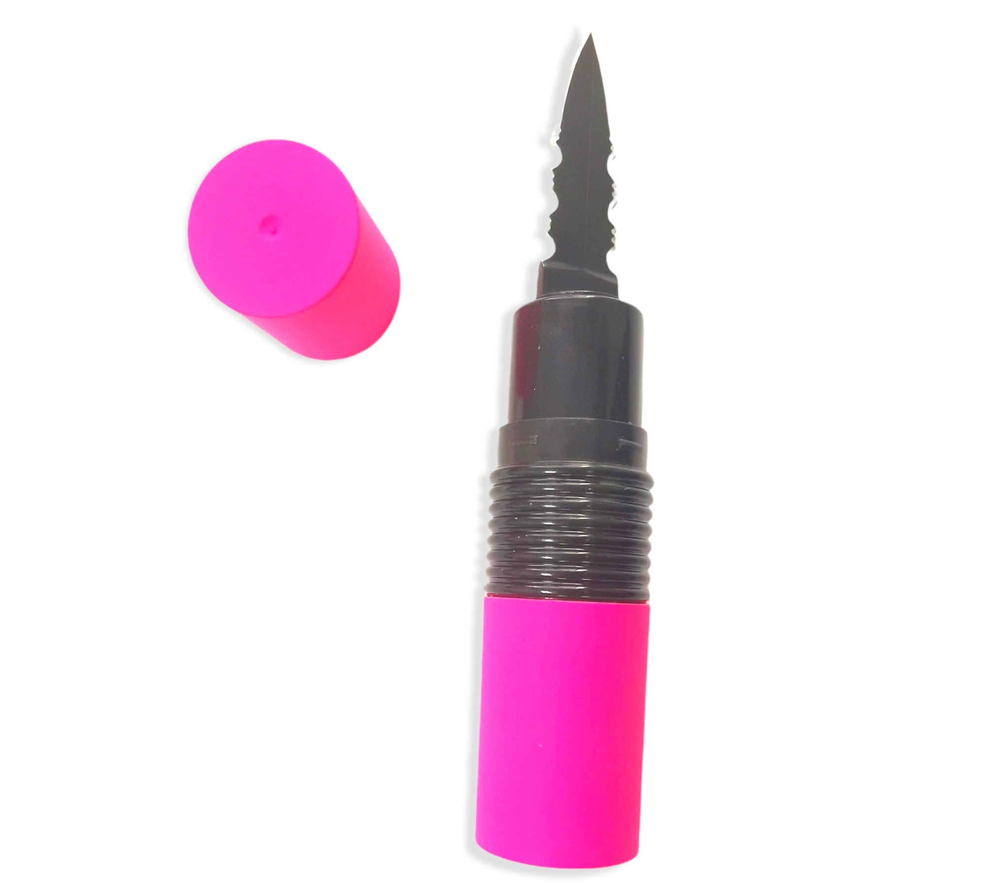 4.5 Inch Pucker-Up Lipstick Hidden Knife Pink