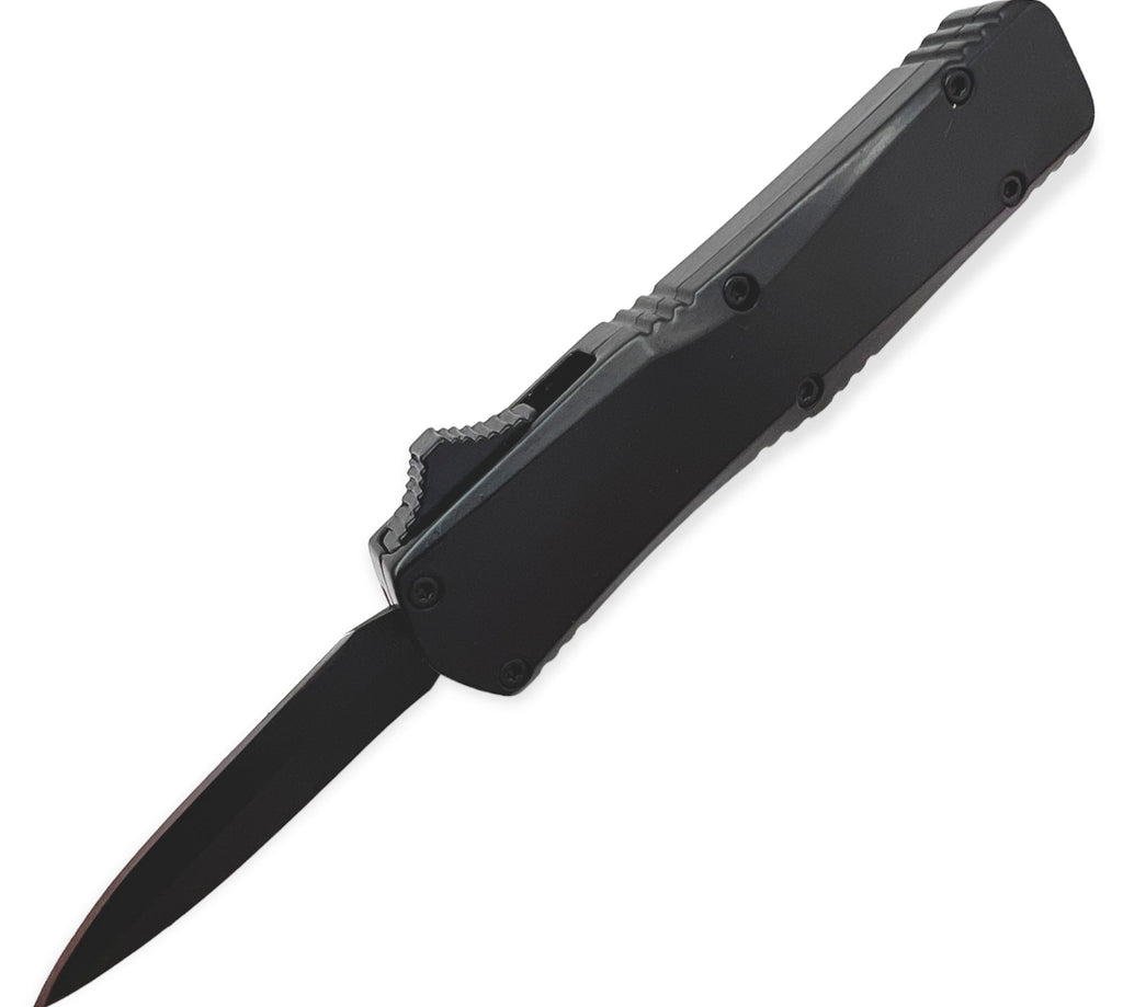 Black Mini OTF Automatic Knife - AnyTime Blades