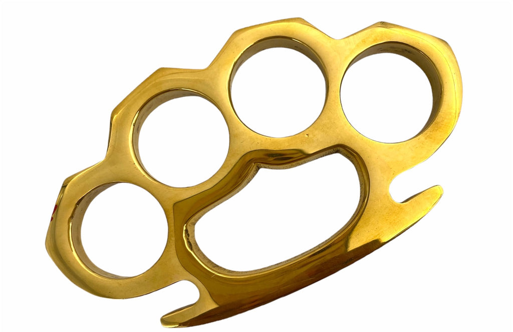 100 % Real Brass Knuckle Belt Buckle Boss - AnyTime Blades