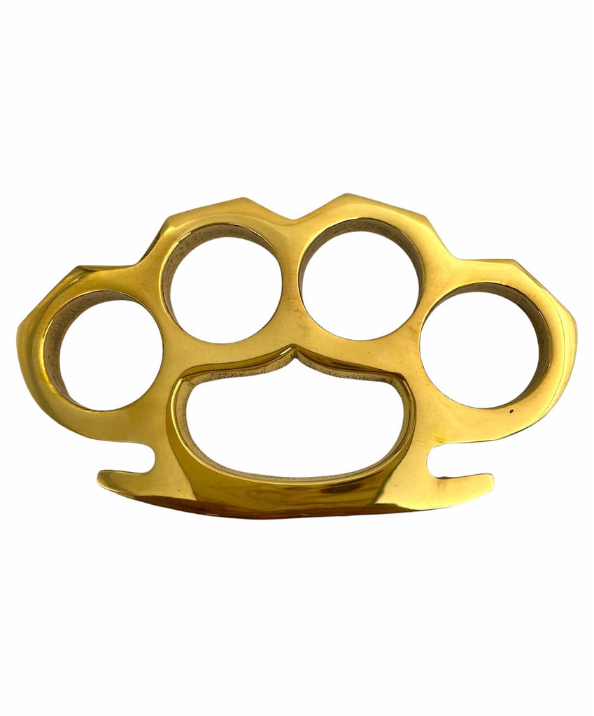 100 % Real Brass Knuckle Belt Buckle King - AnyTime Blades