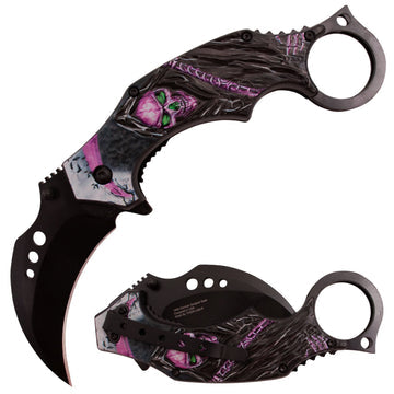 Karambit Reaper Series - 7.25" Spring Assisted Knife