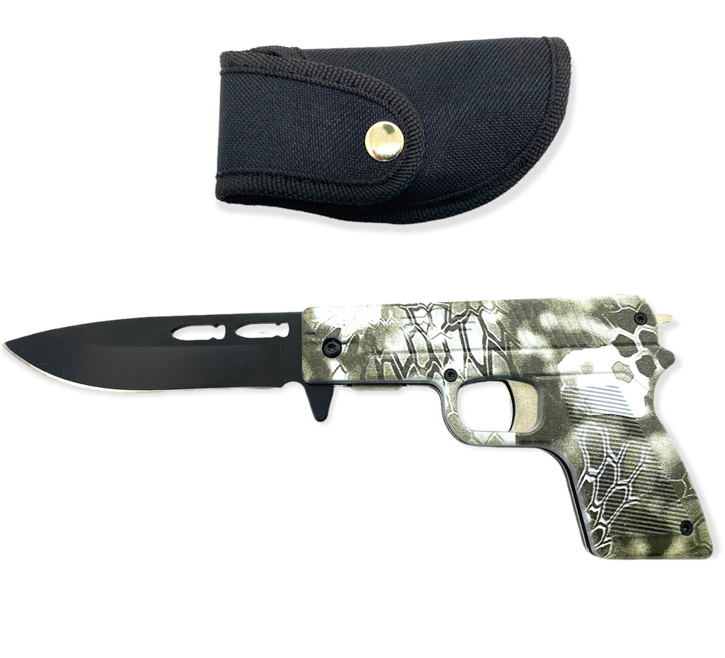 Tiger-USA Pistol Spring Assisted Knife Series 1042 - AnyTime Blades