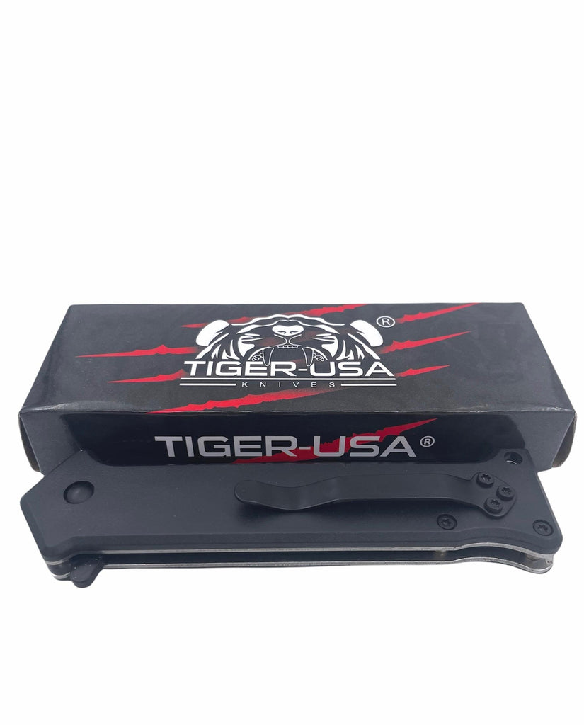 Tiger-USA Fire Fighter Spring Assisted Joker Knife - AnyTime Blades
