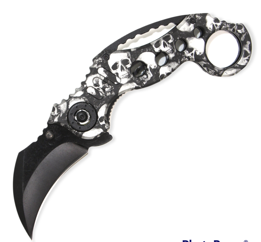 Self-Defense Karambit Knife - Secure Grip & EDC
