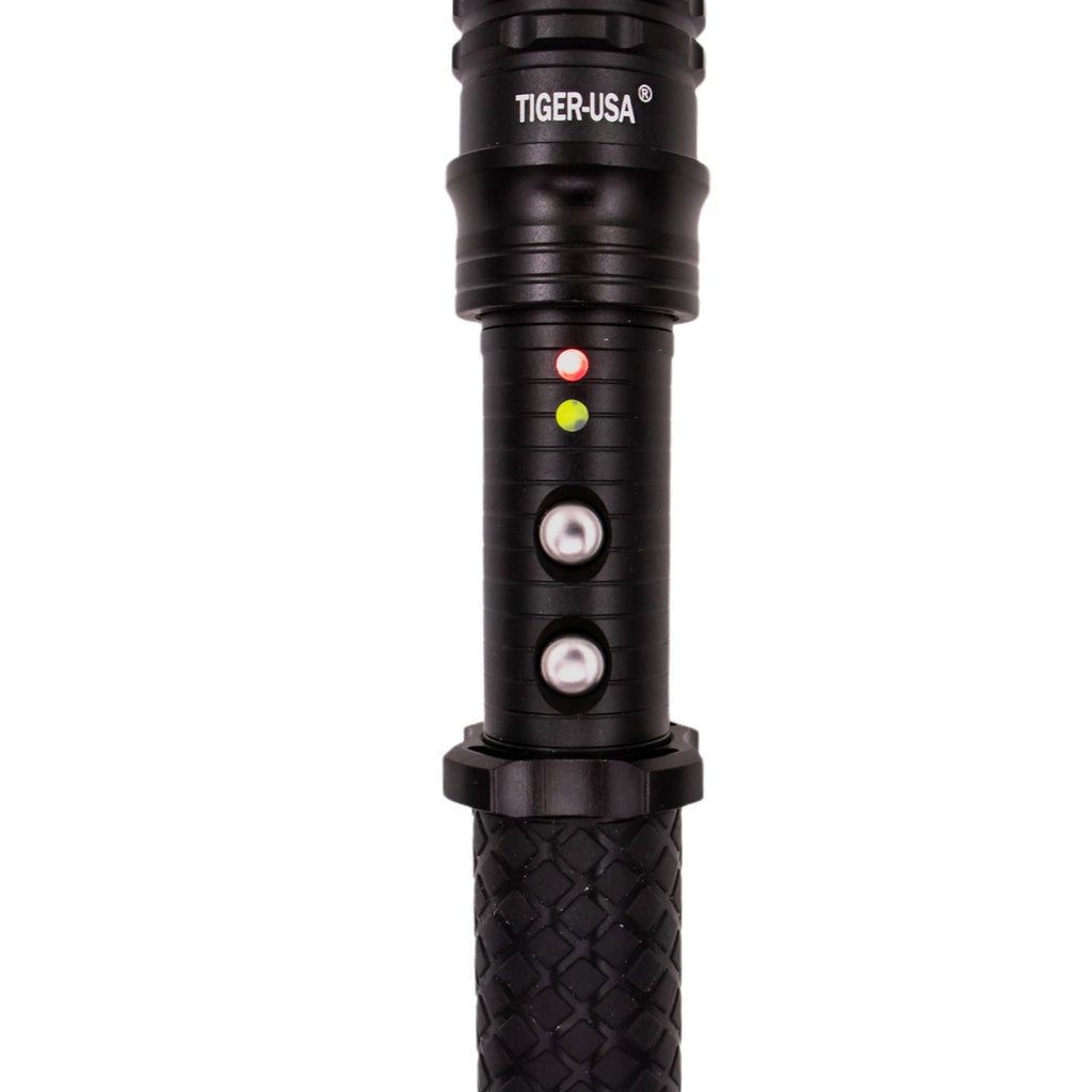 Tiger-USA Xtreme® SERPENTON 170 Mill Collapsible Stun Gun Flashlight Baton - AnyTime Blades