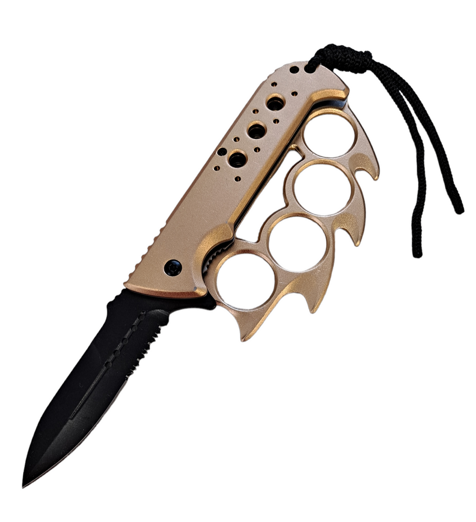 Spring Assisted Trench Knife Elite Claw - AnyTime Blades