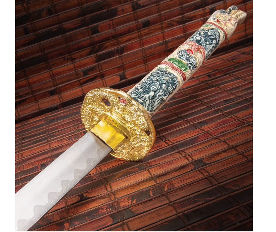 Sword of the Dragon Samurai Ninja Katana Sword - AnyTime Blades