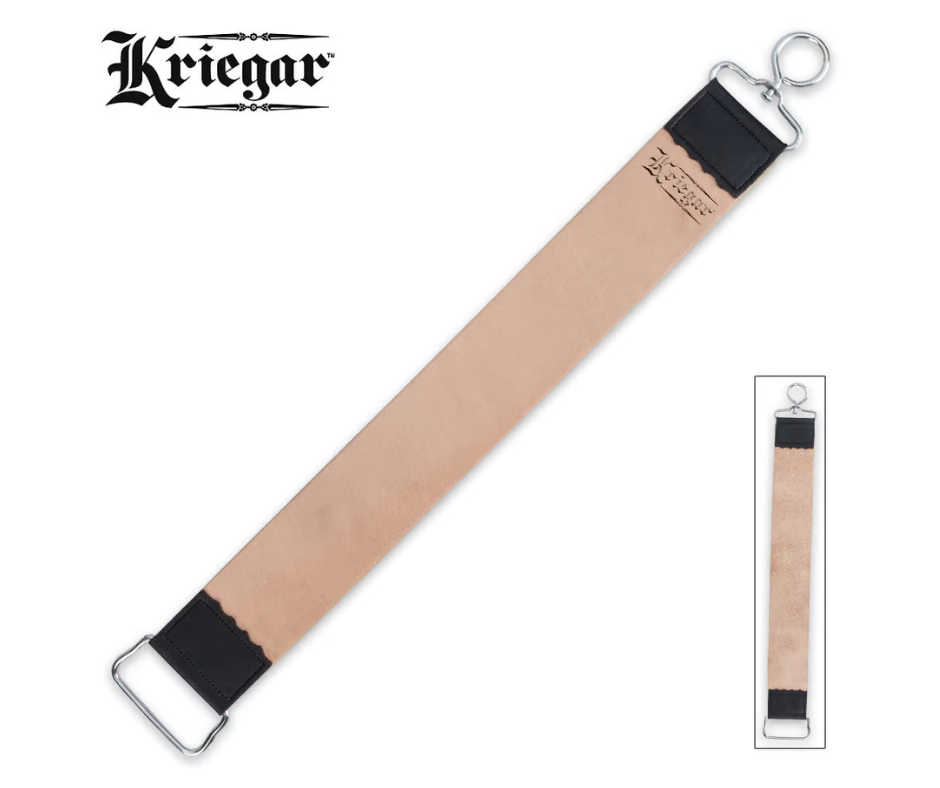 Kriegar Double Sided Hanging Strop - AnyTime Blades
