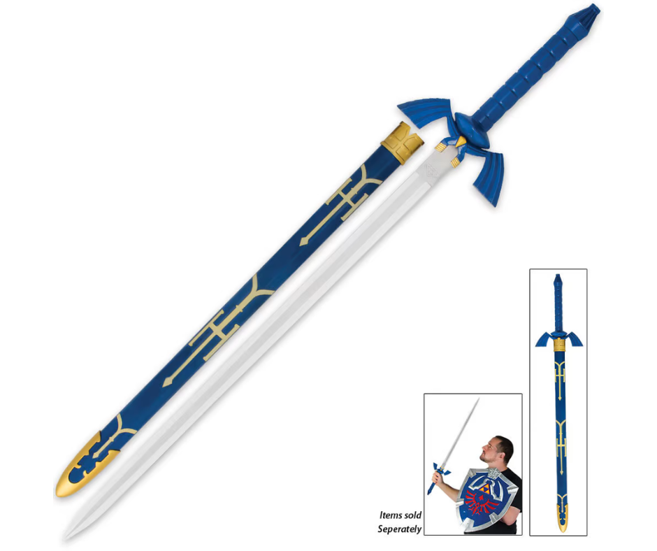 Zelda Master Sword With Scabbard - AnyTime Blades