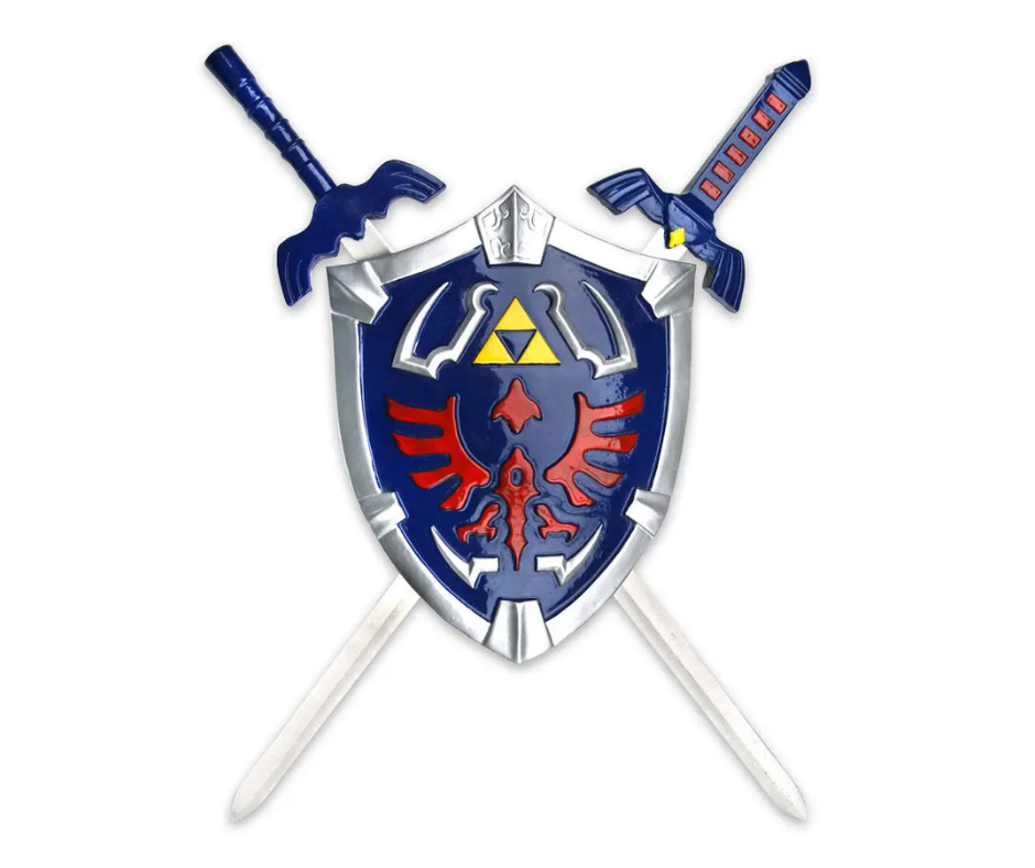 Zelda Shield & Twin Swords Set - AnyTime Blades