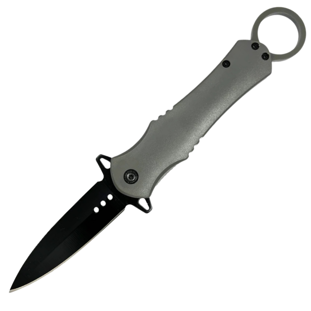 9" Italian Stiletto Dagger Style Pocket Knife 1052 Series - AnyTime Blades