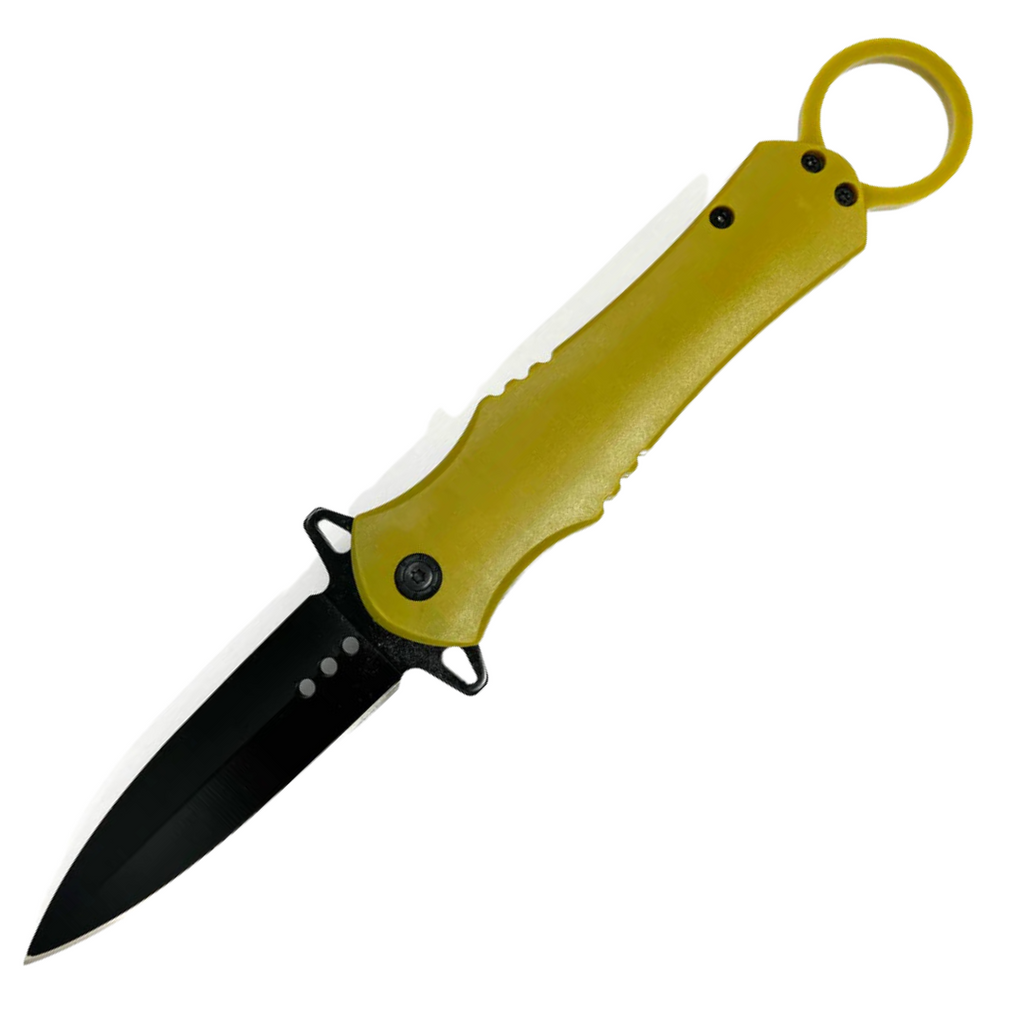 9" Italian Stiletto Dagger Style Pocket Knife 1052 Series - AnyTime Blades