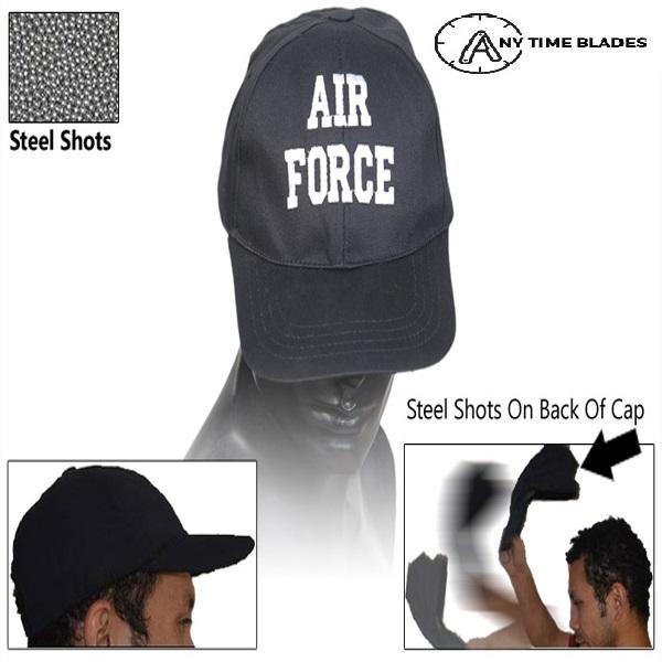 Black AIR FORCE Baseball SAP Cap - AnyTime Blades