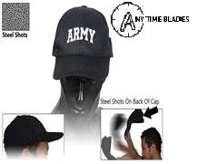 Black ARMY Baseball SAP Cap - AnyTime Blades