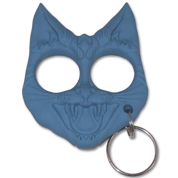 Blue Self Defense Cat Keychain - AnyTime Blades