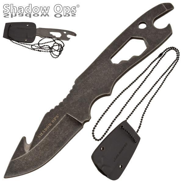 Guthook Blade Neck Knife & Sheath with Bottle Opener Tool - AnyTime Blades