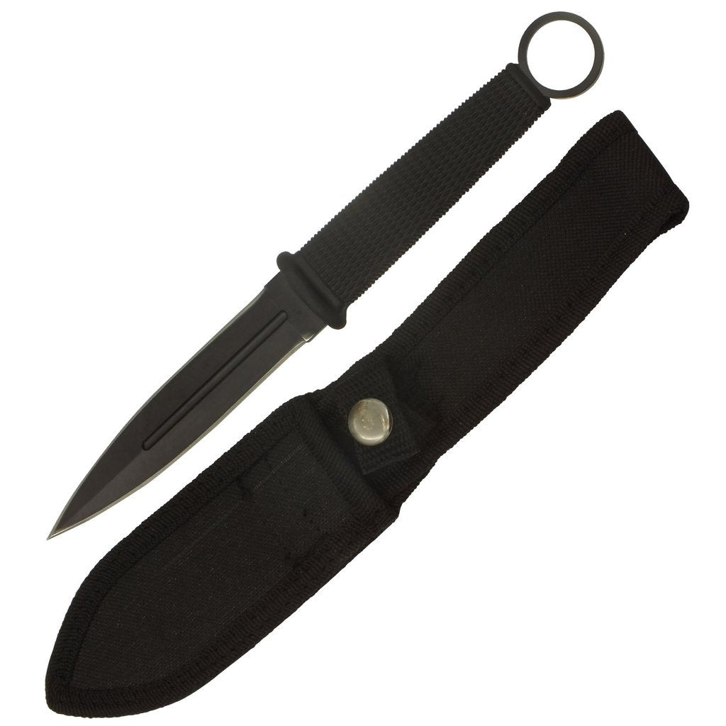 Shadow Ops Long Handle Throwing Knife - AnyTime Blades
