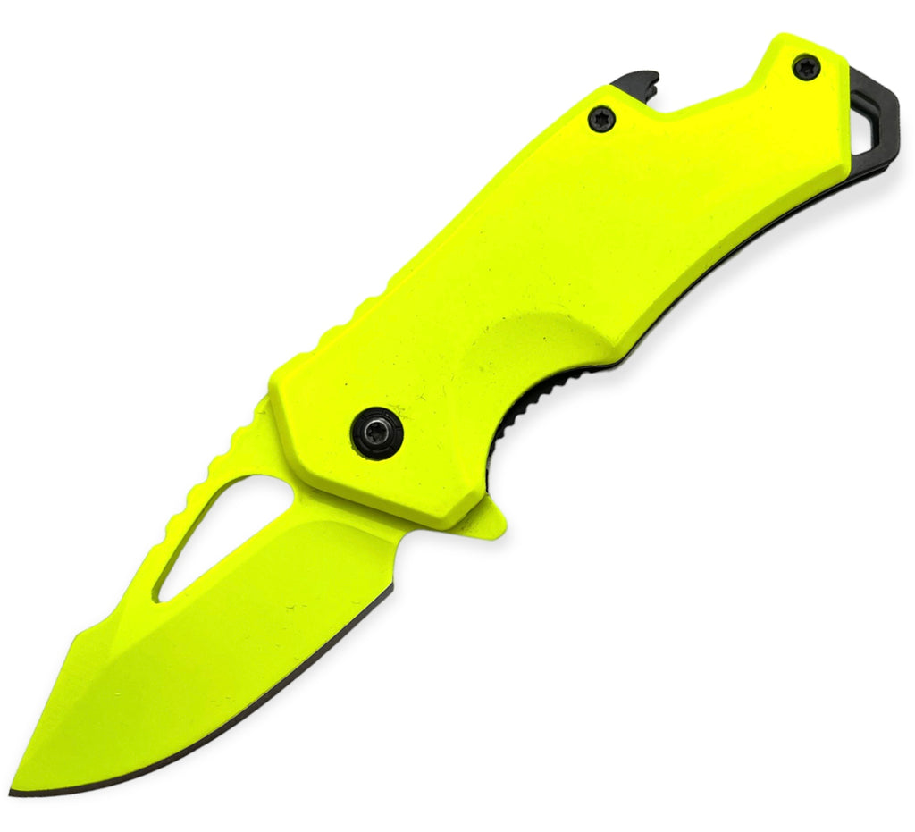6.5" Assisted Open Pocket Knife with Bottle Opener - AnyTime Blades